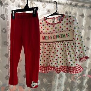 Holiday Cheer Kids  Set - Red, Green, and White